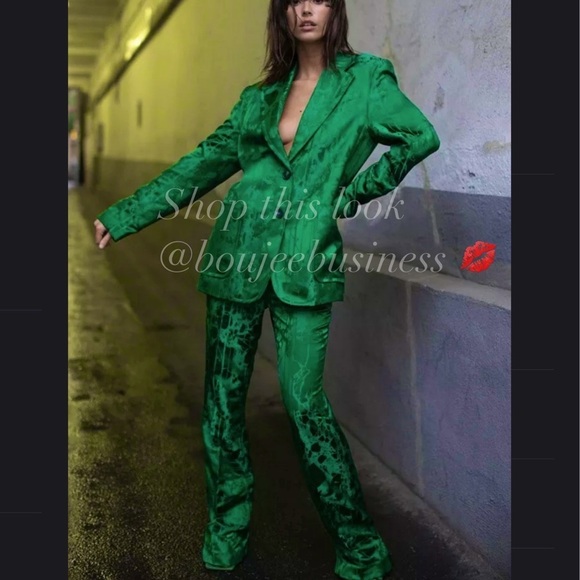 H&M BNWT Jacquard Patterned Blazer - Picture 6 of 16